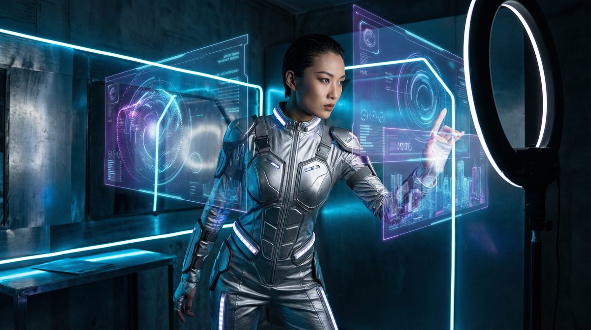 黄色仓库科幻短片视频